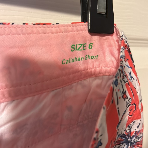 Lily Pulitzer 4th of July Shorts - Picture 4 of 6